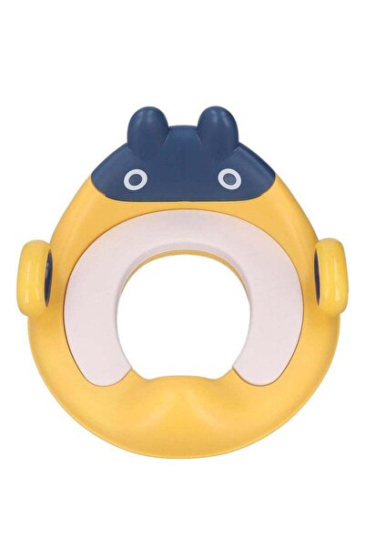 COOYA Kids Toilet Seat, Potty Training Seat with Cushion and Handles, Potty Chair (Yellow)