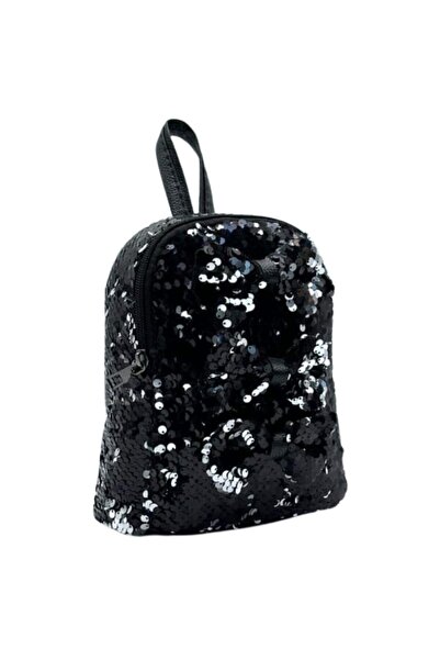 AREGA Siyah Pullu Kız Çocuk Sırt Çantası