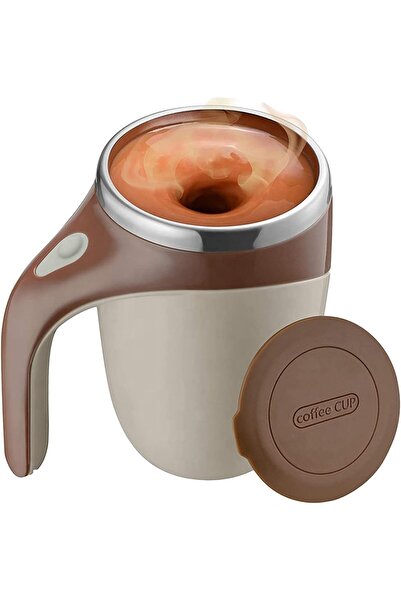 Other كوب شاي/قهوة بتحريك مغناطيسي أوتوماتيكي سعة 350 مل - كوب سفر ذاتي التحر...