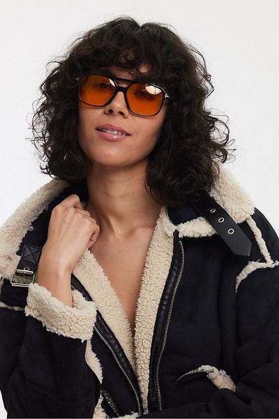 ModaLucci نظارات شمسية نسائية - تصميم أنيق ومريح