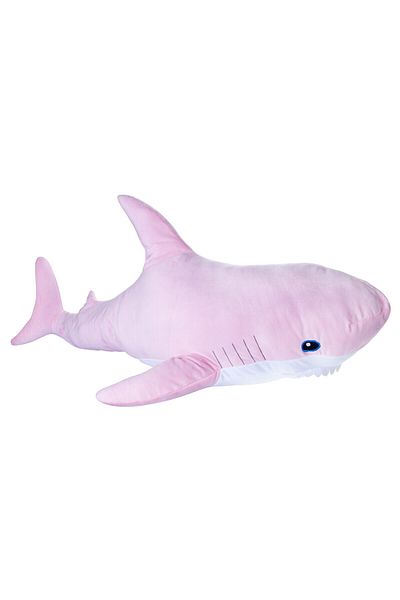 Fancy Plush toy pink shark 98 cm