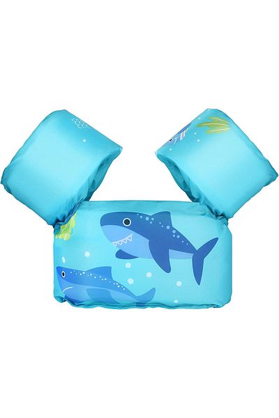 Yelajoy Baby Swimming Trainer Vest,Life Jacket Safety Float Arm Bands Gear,for Boys and Girls,Blue