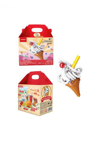 Miniso Fast Food Chain Building Blocks - Ice Cream