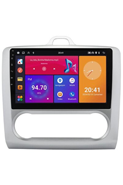 For-X Ford Focus Android Multimedya Sistemi digital klima (2006-2011)for-x 2/32