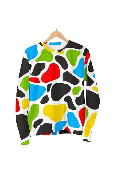 PENTHİLUS Animal Print T-Shirts for Spring and Autumn, Hip Hop T-Shirts for Men and Women
