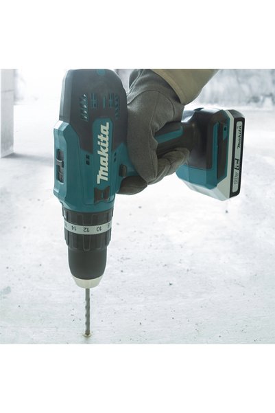 Makita مثقاب لاسلكي ماكيتا HP488D002، للصلب/الخشب/البناء، 13 مم، 18 فولت، 1.8 كجم