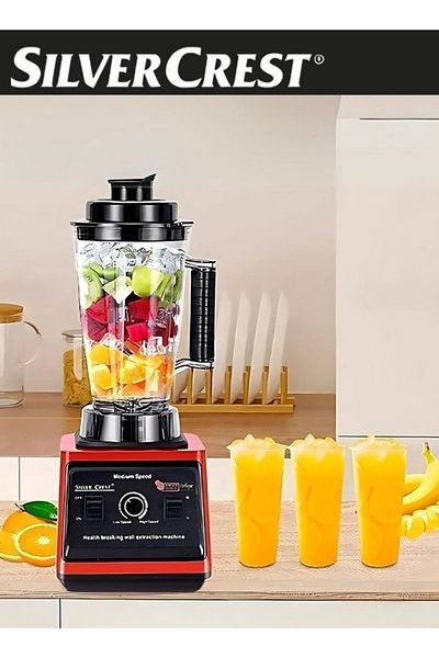 Silver Crest 2 in 1 Multi-Function Electric Blender With Grain Grinder, 3L Capacity, 10000 Watts Power