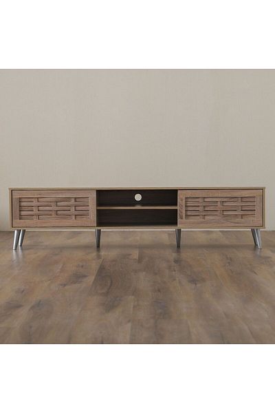 Danube Home وحدة تلفزيون Ave حتى 75 بوصة - سونوما أوك الطول 180 × العرض 40 × الارتفاع 44 سم