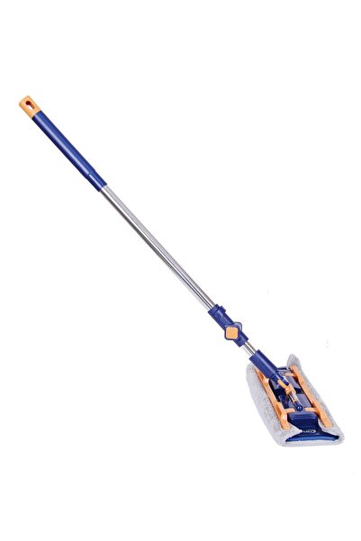 Cepillo Professional Microfiber Flat Mop | 3 Gear Clips | Washable Pads | 360° Rotating"
