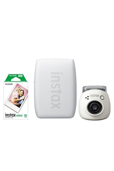Fujifilm INSTAX MINI LINK 3 Smartphone Printer Link Pal Bundle Box (Clay White)