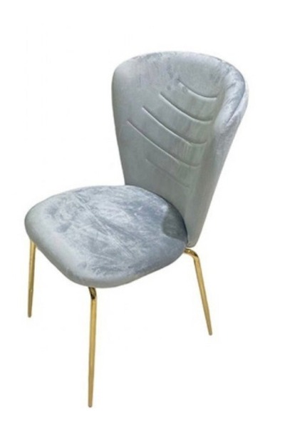 smart home Comfortable dining table chair, soft velvet chair, café chair, mod...