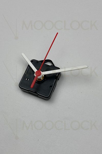 MOOCLOCK Mecanism de ceas, Mecanism de ceas de perete silențios Acar, arbore de 14 mm, Scorpion-Ecliptica-Secunde-(cu curea)