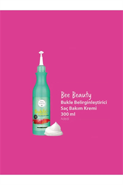 Bee Beauty Bukle Belirginleştirici Saç Bakım Kremi 300 ml 5 Adet Saç Maskesi ...