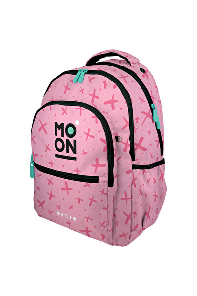Grafoplast Ghiozdan ergonomic Moon Rosa pentru copii