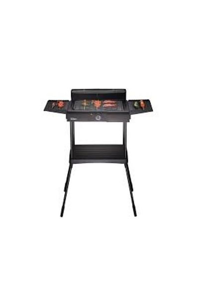 Zilan Gratar electric cu picior ZİLAN ZLN-3789 ,2400 W, termostat reglabil