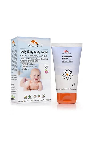 Mommy Care Mommy Care Organic Baby Body Lotion, 120 ml