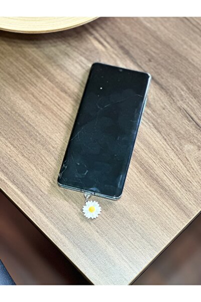 aysequlce papatya model telefon charmı lightning giriş  şarj yeri toz koruma şık