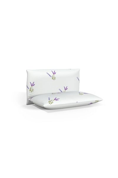 Home Still Set 2 perne memory Lavender Micro 40x70 cm