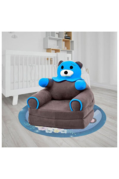 Teknor Ayıcık, Panda Sünger Katlanır Çocuk Koltuğu Gri - Mavi