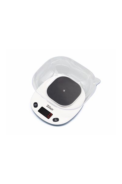 Zilan Cantar Alimentar Zln7880 Alb, Capacitate Maxim 5 Kg, Ecran Digital, Oprire Automata