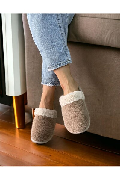 GEZER PELÜŞ KAYMAZ TABAN   KIŞLIK EV TERLİK