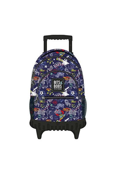 Grafoplast Ghiozdan Troler cu roti de cauciuc Bits Bobs Shine Star