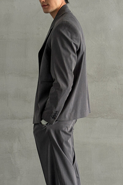 HYMAN Men's One Button Oversize Suit