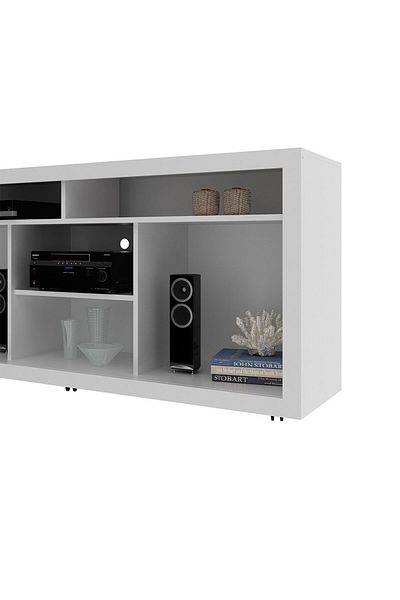 Danube Home Zoyi TV Unit Up to 55 Inches - White L144xW38xH67cm