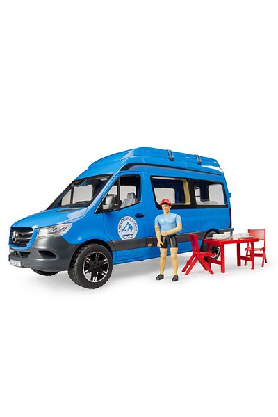 Bruder Toy M. Benz Sprinter Campervan Camper and Accessories Br02684
