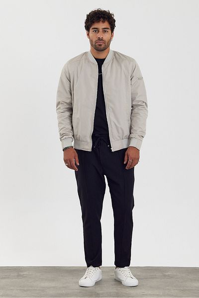 İLKCET MODA Unisex Premium Regular Bomber Jacket