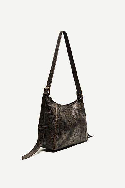 Bershka Leather effect crossbody bag