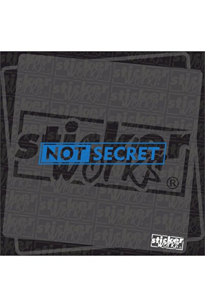 Sticker Works Public Glass Sticker - Front Design