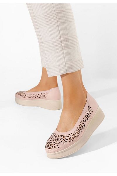 B T Shoes Pantofi casual cu platformă Ulna roz