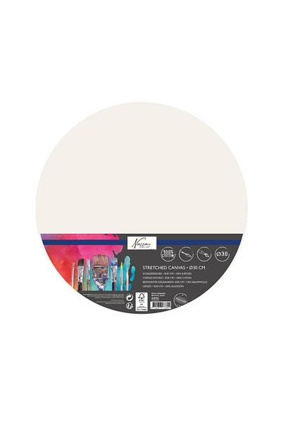 Nassau fine art Round Painting Canvas 30 Cm