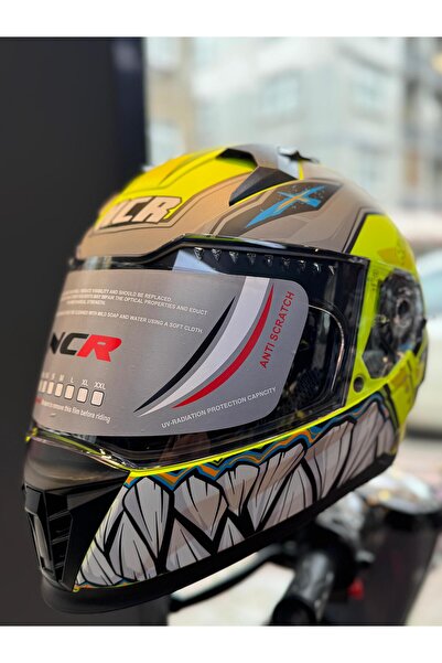 NCR Full Face Kask – Güvenlik, Konfor ve Şıklık Bir Arada!