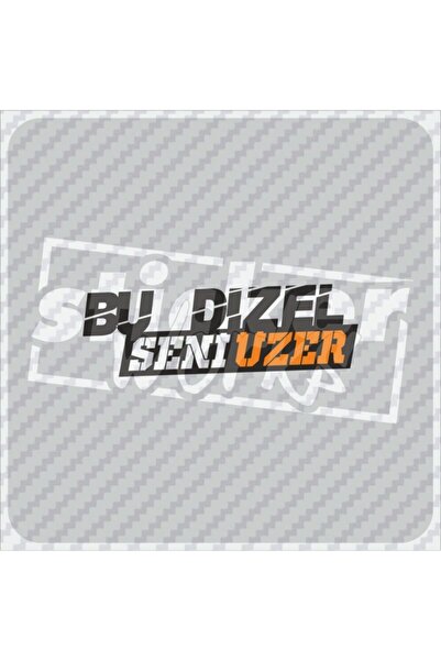 Sticker Works ملصق الديزل هذا سيؤذيك