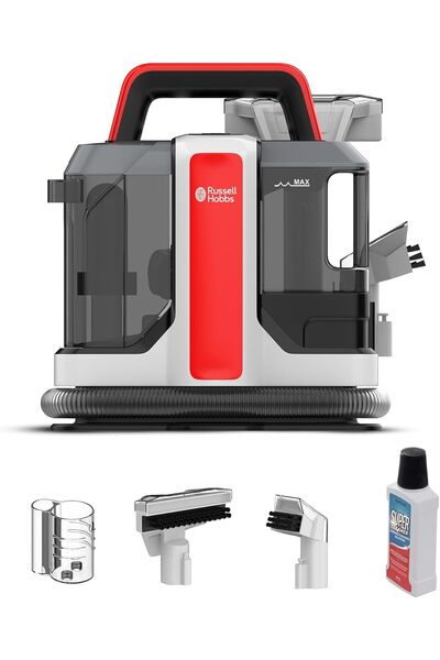 RUSSELL HOBBS W05 Spot Vakumlu Süpürge,Kendini Temizleyen Başlık, Islak ve Kuru Leke Çıkarma