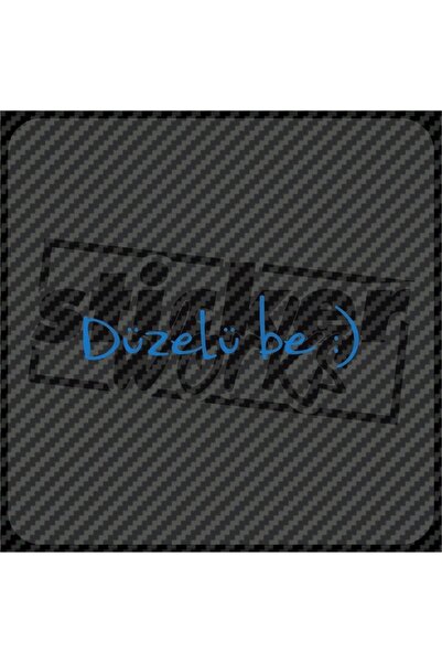 Sticker Works Autocolant Düzel Be