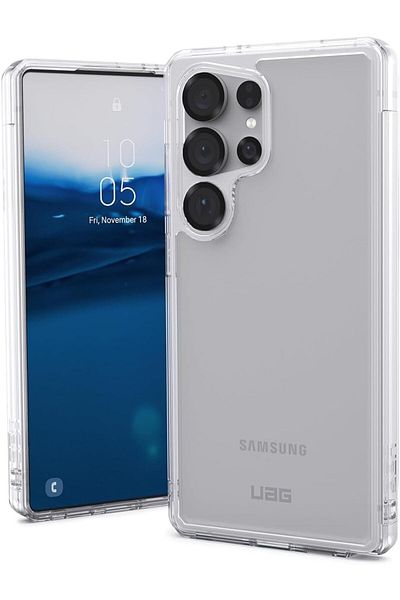 Urban Armor Gear UAG Plyo for Samsung Galaxy S25 ULTRA case cover [16 Feet Drop tested] - Ice Clear