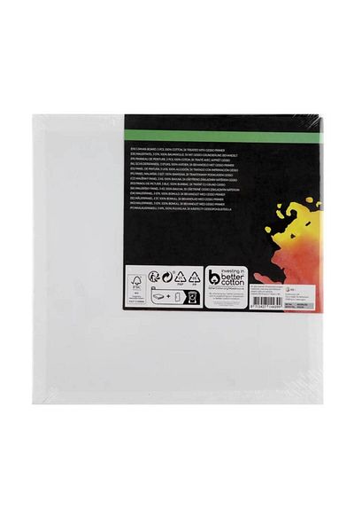 Nassau fine art Set of 3 pieces of 25x25 Cm coated cardboard