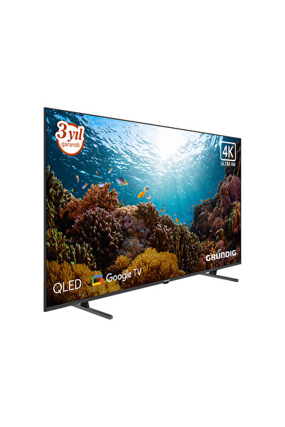 Grundig 50GJQ 9200 A 50 inç 126 Ekran Uydu Alıcılı Google Smart Dolby Atmos 4K Ultra HD QLED TV