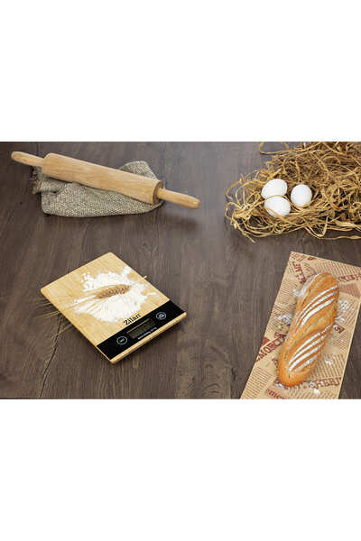 Zilan Ψηφιακή ζυγαριά κουζίνας ZLN8989, χωρητικότητα 2g-5000g, οθόνη LCD, μέγιστο βάρος 5kg