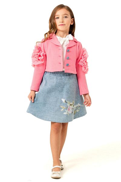 Moonstar 7-9 Years Old Female Child Skirt Set 51050