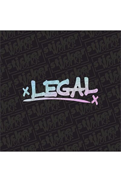 Sticker Works Legal Sticker
