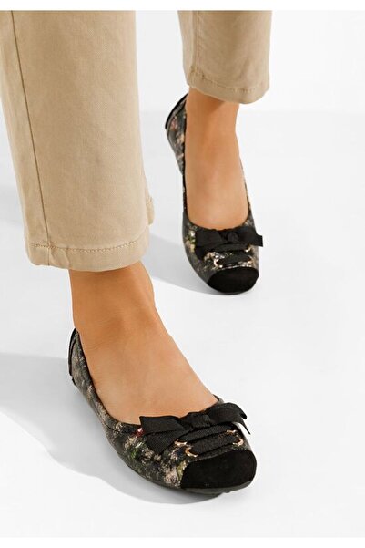 B T Shoes Balerini dama Doriya V4 negri