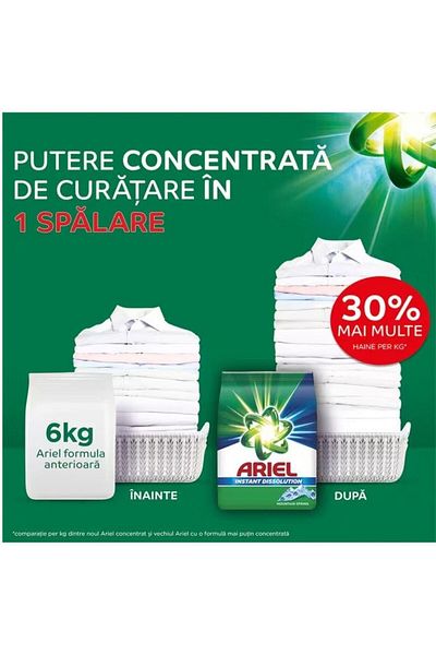 Ariel Detergent de rufe pudră Whites+Colors Ariel, 130 praní, 9,75 kg