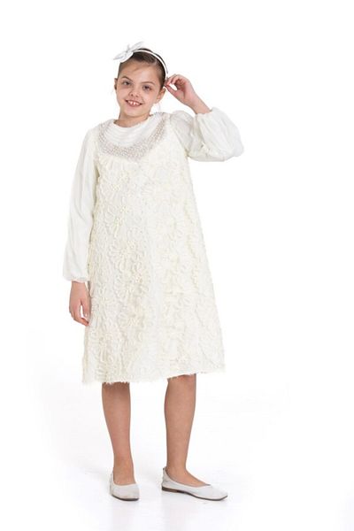 xo kids moda Φόρεμα για κορίτσια ηλικίας 4-12 Μοντέλο No: 3927