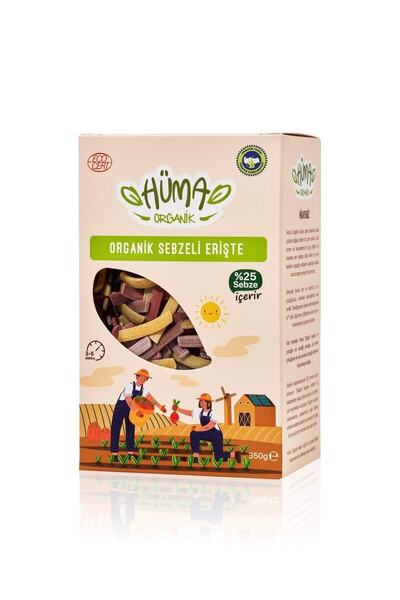 Hüma Organik -organik Sebzeli Erişte 350g