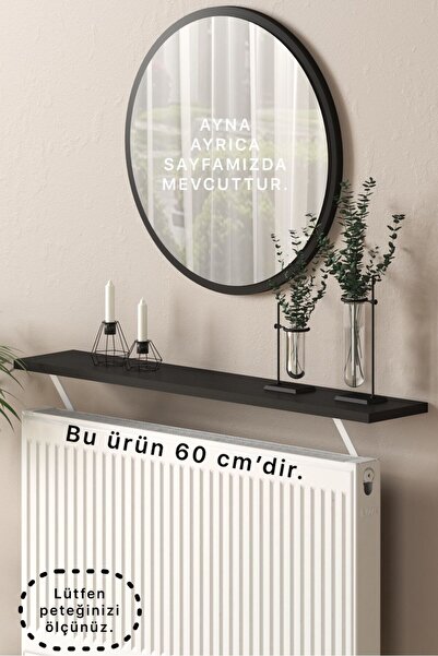 TALAŞTOZUM Petek Üstü Uçan Raf Dresuar Duvara Montajsız 60 Cm