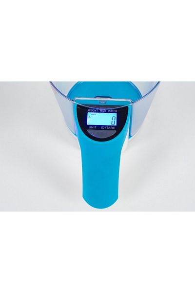 Zilan Cantar De Bucatarie Digital Zln 7788,albastru Cu Cana, Capacitate 2 Kg,